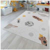 Kinderteppich Rutschfester Teppich Kinderzimmer Spielteppich Mädchen Jungen, TT Home, rechteckig, Höhe: 4 mm beige|braun|gelb rechteckig - 240 cm x 340 cm x 4 mm