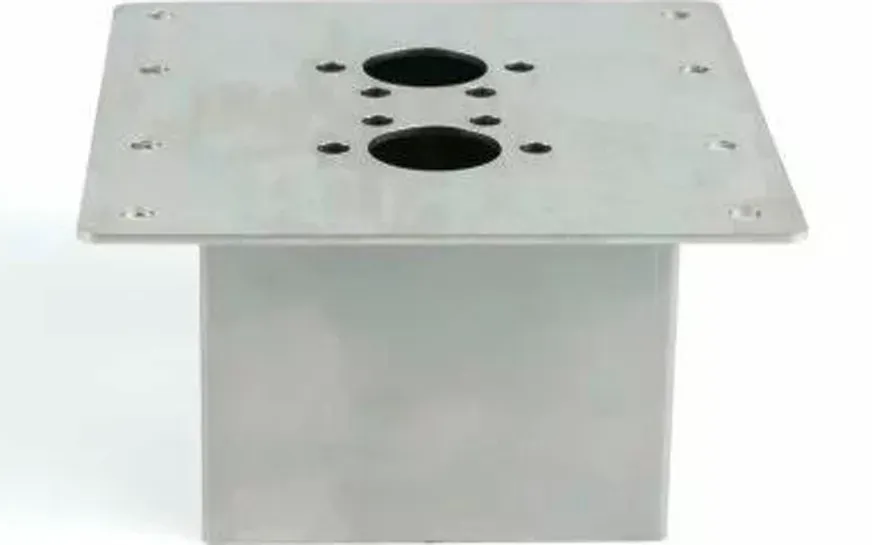 Autoterm Einbauflansch Air 2D Bodenmontagehalterung 80 mm