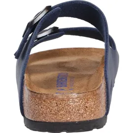 Birkenstock Arizona Weichbettung Birko-Flor schmal blau 40