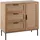FineBuy Sideboard 80 x 82 x 36 cm Braun