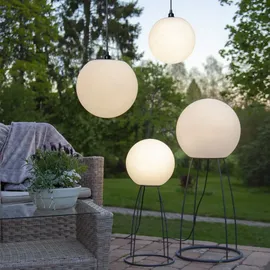 Star Trading Stehleuchte Kunststoff/Metall 95 cm E27 1 Stück Schwarz/Weiß