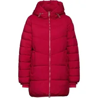 STREET ONE Damen A201971 Lange Steppjacke, carpet red, 40