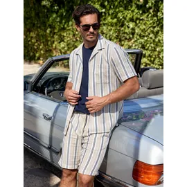 Lerros Chinoshorts mit Streifenmuster beige, 33