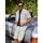 Lerros Chinoshorts mit Streifenmuster beige, 33