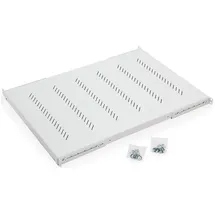 Triton RAC-UP-550-H4 19" Schwerlast-Fachboden, 1HE, 550mm, grau