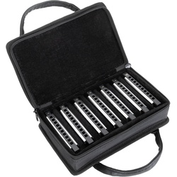 Classic Cantabile AHBS-7 Alabama Blues Harmonica 7er Set