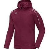 Herren Kapuzenjacke Classico maroon S