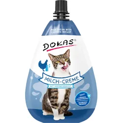 Dokas Katze Milch-Creme Katzensnack MilchCreme Hühnerbrust