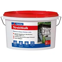 Baufan Streichkalk 5 l weiß