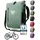 MIVELO 3in1 Fahrradtasche Gepäckträgertasche Rucksack mint