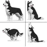 JEKCA Bricks Husky 4-in-1 Pack 01-M01 ST19HSK01-M01