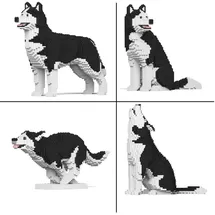 JEKCA Bricks Husky 4-in-1 Pack 01-M01 ST19HSK01-M01