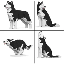 JEKCA Bricks Husky 4-in-1 Pack 01-M01 ST19HSK01-M01