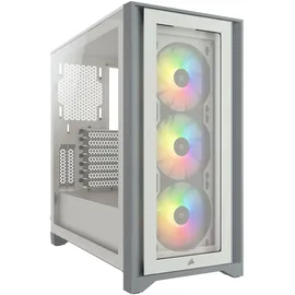 Corsair iCUE 4000X RGB Midi Tower Weiß