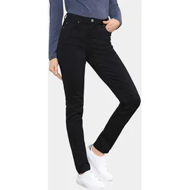 GOLDNER Kurzgröße: Lange Freizeithose BELLA mit Formbund in schwarz | Gr.: 23