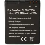AccuCell Akku passend für Bea-Fon SL320 Akku T850, DRTEL-4D-01, Olympia Brio