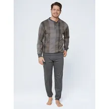 normann Schlafanzug Normann weinrot