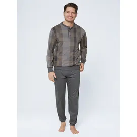 normann Schlafanzug Normann weinrot