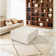 Home Deluxe Couchtisch Amiri Marmor Beige XXL - versch. Ausführungen