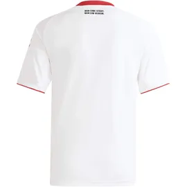 adidas Eintracht Frankfurt Auswärtstrikot 2025/26 Kinder Weiß/Schwarz Gr. 140