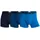 Cristiano Ronaldo Boxershorts unifarben blau L 3er Pack