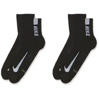 Nike Multiplier Running Knöchelsocken Black/White 34-38