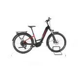 Ghost E-Teru Universal EQ Trekking E-Bike Tiefeinsteiger 2024 - schwarz erdbeerrot - 39cm