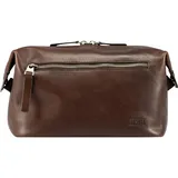 JOST Lund Kulturbeutel Leder 25 cm braun