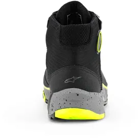 Alpinestars CR-X Drystar Schwarz/Dunkelgrau/Neongelb 45,5