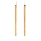 Folia Prickelset Prickelset braun Prickelnadel & Prägestift, 2 St.