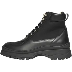 Schnürboots N91 "Style Choice GH1", Herren, Gr. 46, schwarz, Leder, casual, Schuhe
