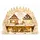 SIKORA Schwibbogen LB65 Holz Lichterbogen Motiv Winterdorf 43 x 0 x 0 cm