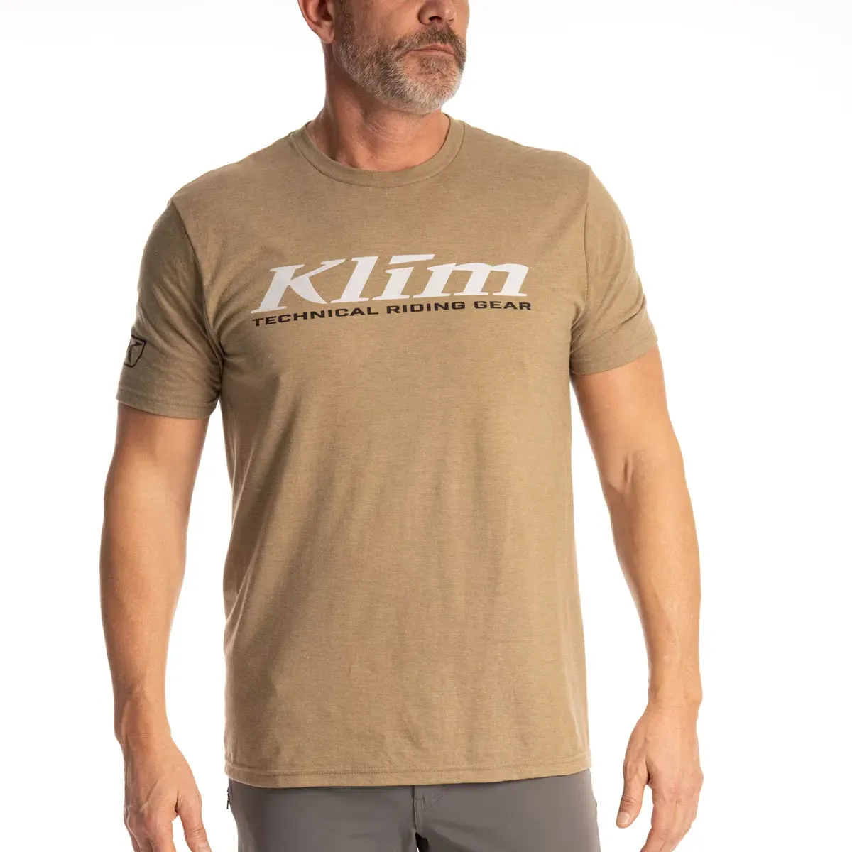 Klim K Corp, t-shirt - Marron Clair/Gris Clair - 3XL