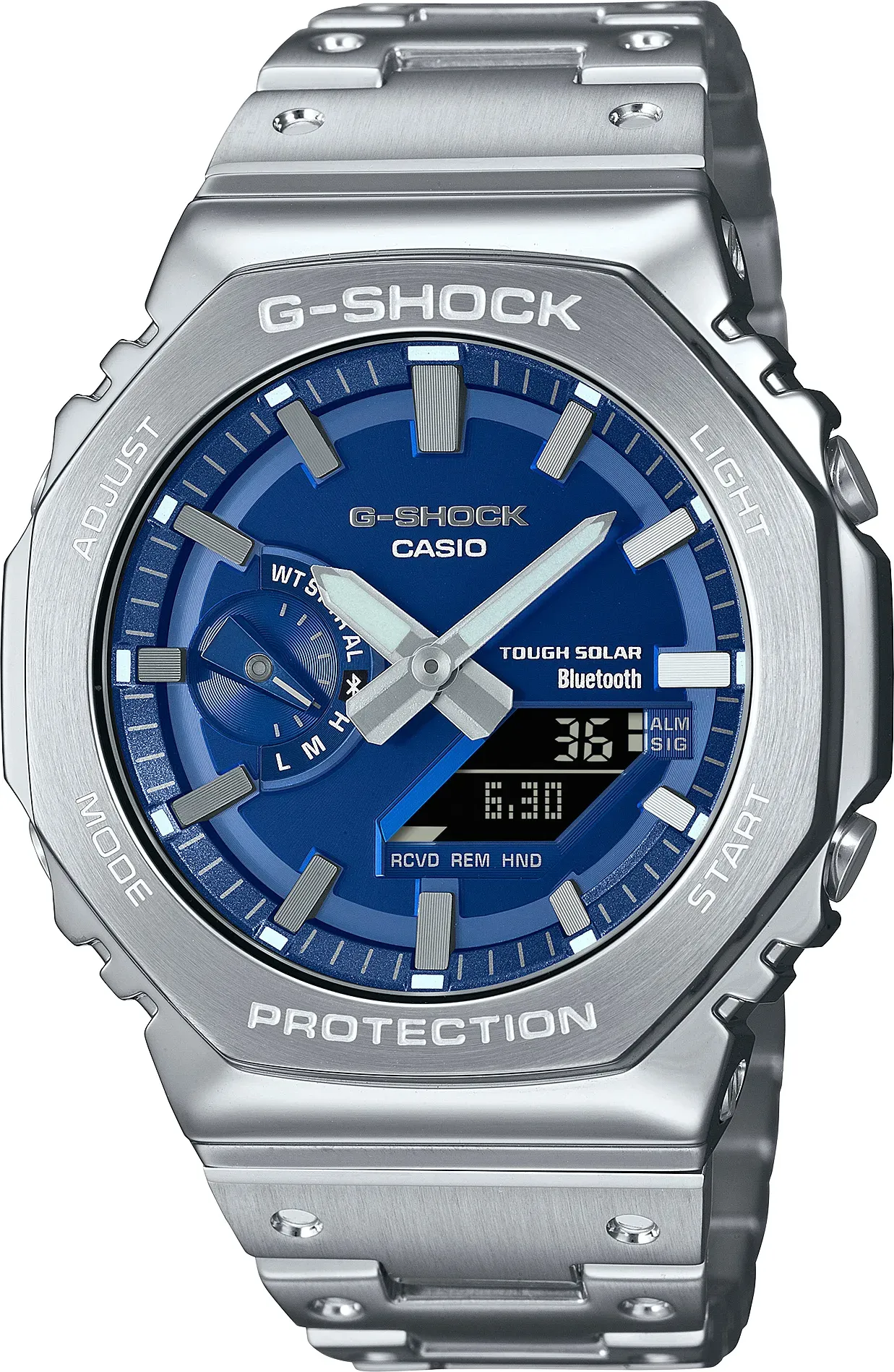 G-SHOCK Uhr GM-B2100AD-2A by CASIO | Silber