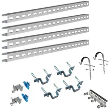 engel lighting Balkonkraftwerk Fassadenhalterung für 2 Solarmodule