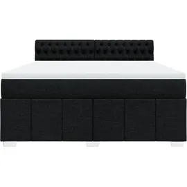 vidaXL Boxspringbett 180 x 200 cm Schwarz