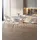 aea Esstisch 80 x 79 x 80 cm grau/gold