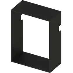 Sign Modul horizontal H: 400 mm B: 450 mm schwarz