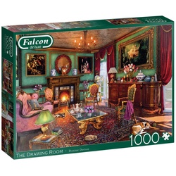 Jumbo Spiele Puzzle »Falcon 11365 The Drawing Room 1000 Teile Puzzle«, 1000 Puzzleteile bunt