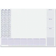 Sigel Schreibunterlage/HO355,Lilac,3-Jahres-Kalendarium, 595x410mm,80g,Inh.30 BL