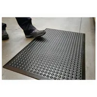 COBA Europe COBA Arbeitsplatzbodenbelag Fertigmatte L1200xB900xS14mm schwarz SBR-Gummi