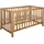 Betten-ABC Bubema Nils classic Babybett aus massiver Buche umwandelbar in Sofa, inkl. Rollrost, Größe: 60x120 cm, Farbe: Natur geölt