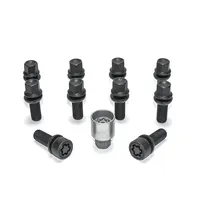H&R Radschraube schwarz B1453903SET