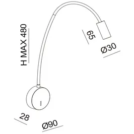 Fabas Luce Flux (3802-21-102) Weiß