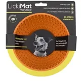 Lickimat Wobble orange