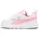 Courtflex Dotty V INF Weiß/Pinkscape/Silber 22