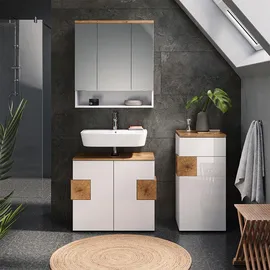 Vicco Eden Midischrank 40 x 84 x 37 cm Weiß