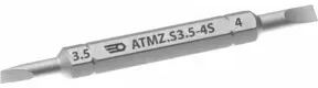 Facom Umsteckbare Klinge, kurz, Schlitz 3,5mm und 4mm ATMZ.S3.5-4S