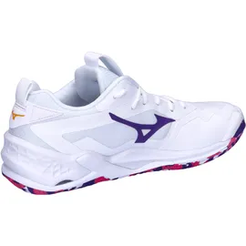 Mizuno Damen Hallenschuhe Wave Stealth Neo 2 42.5 Violett, Mehrfarbig, Weiss, Rosa