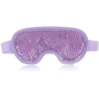 NEWGO Augenmaske Kühlend Kühlmaske Gesicht Kühlbrille für Migräne, Kopfschmerzen, Geschwollene, Müde Augen, Augenringe, Sinusschmerzen, Ice Eye Mask (Lila)